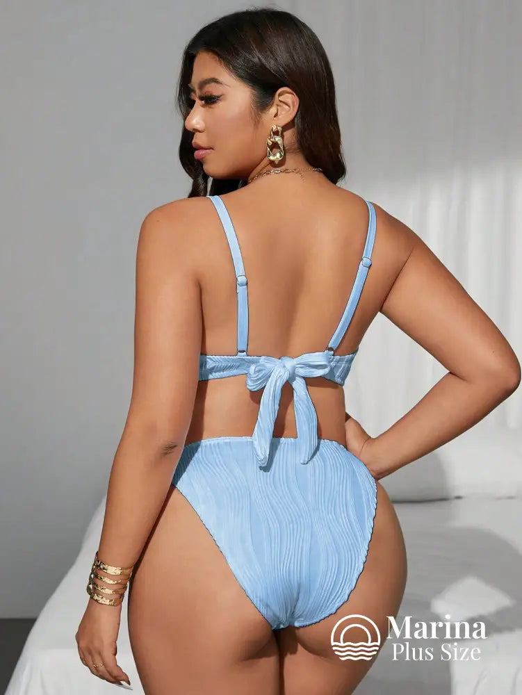 Biquíni Conchas Decorativas Lateral Ajustável Plus Size Biquíni Conchas Decorativas Lateral Ajustável Plus Size