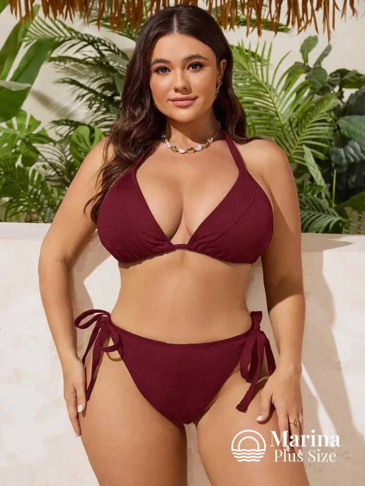 Biquíni Cortininha Lateral Ajustável Lycra Plus Size Biquíni Cortininha Lateral Ajustável Lycra Plus Size