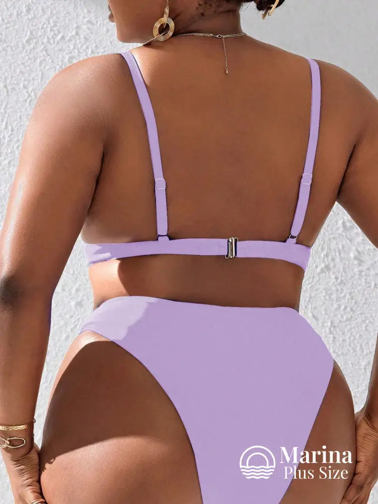 Biquíni Meia Taça Underwire Sustentação Conforto Plus Size Biquíni Meia Taça Underwire Sustentação Conforto Plus Size