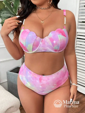Biquíni Concha Bojo Pérolas Plus Size Biquíni Concha Bojo Pérolas Plus Size